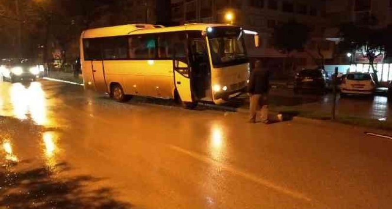 Bursa'da servis kazası