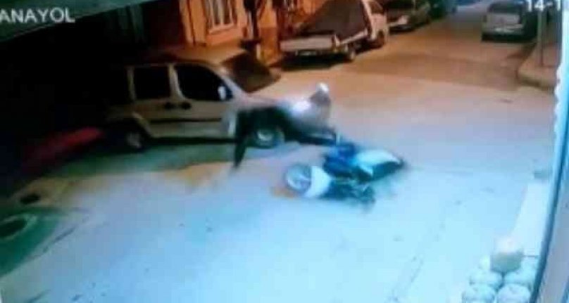 Bursa'da vicdansız sürücü bisikletliye çarpıp olay yerinden kaçtı!
