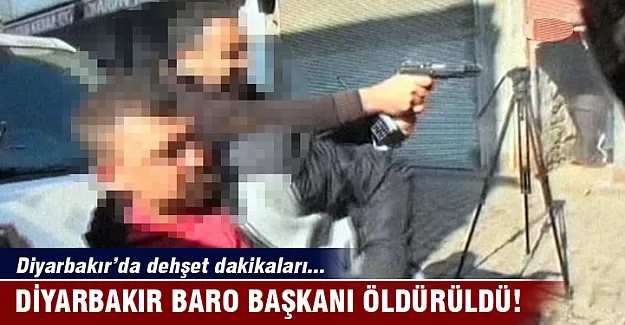 Diyarbakır Barosu üyelerine silahlı saldırı