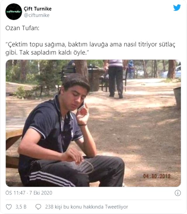 Ozan Tufan'ın Almanya'ya attığı harika golle ilgili sosyal medyada yüzlerce paylaşım yapıldı